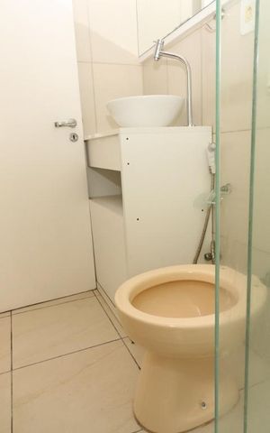Apartamento à venda com 45m², 1 quarto e sem vaga Apartamento à venda com 45m², 1 quarto e sem vagaBanheiro