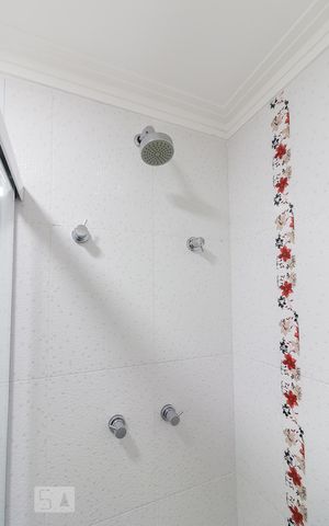 Apartamento à venda com 64m², 2 quartos e 1 vagaBanheiro quarto 2 suíte - chuveiro