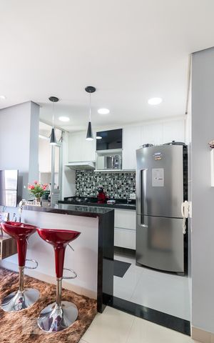 Apartamento à venda com 64m², 2 quartos e 1 vagaCozinha