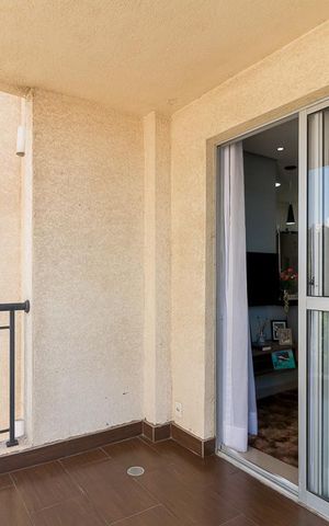 Apartamento à venda com 64m², 2 quartos e 1 vagaVaranda