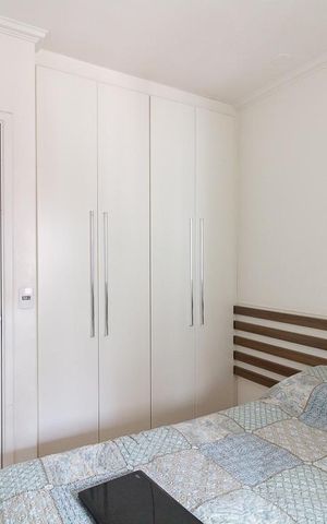 Apartamento à venda com 77m², 3 quartos e 2 vagasQuarto 1