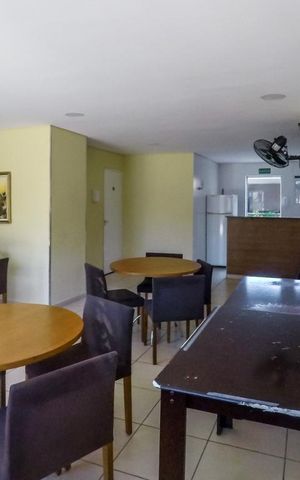 Apartamento à venda com 40m², 1 quarto e sem vagaÁrea comum - Salão de festas