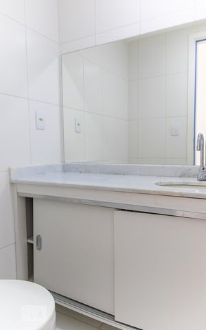 Apartamento para alugar com 93m², 3 quartos e 2 vagas Apartamento para alugar com 93m², 3 quartos e 2 vagasBanheiro da Suíte 3
