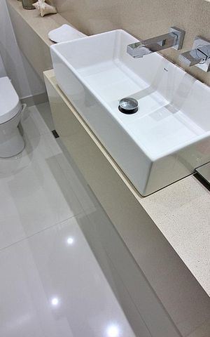 Casa à venda com 340m², 3 quartos e 4 vagasLavabo da Sala
