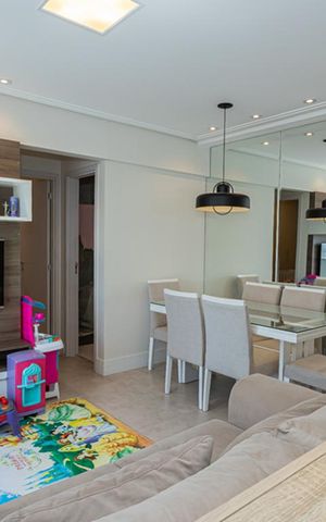 Apartamento à venda com 56m², 2 quartos e 1 vaga Apartamento à venda com 56m², 2 quartos e 1 vagaSala