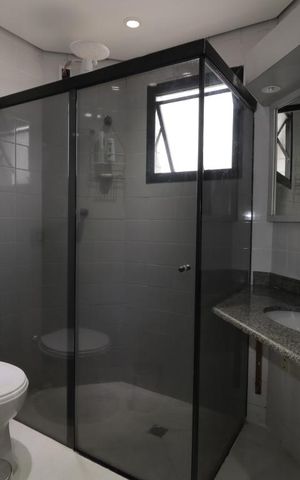 Apartamento à venda com 83m², 3 quartos e 1 vagaBanheiro da Suíte