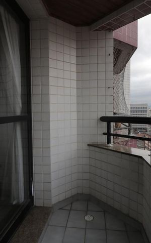 Apartamento à venda com 83m², 3 quartos e 1 vagaSacada da Sala 