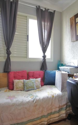 Apartamento para alugar com 73m², 3 quartos e 2 vagasQuarto 1