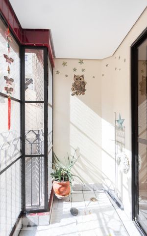 Apartamento à venda com 85m², 3 quartos e 1 vagaVaranda