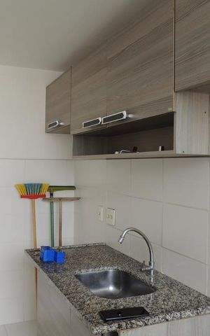 Apartamento à venda com 47m², 2 quartos e sem vagaCozinha