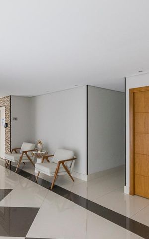 Apartamento à venda com 140m², 4 quartos e 2 vagas Apartamento à venda com 140m², 4 quartos e 2 vagasHall de Entrada