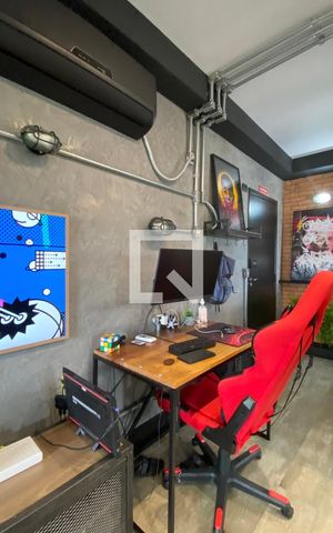 Apartamento à venda com 50m², 1 quarto e 1 vagaEscritório