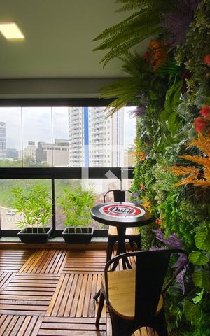 Apartamento à venda com 50m², 1 quarto e 1 vagaVaranda