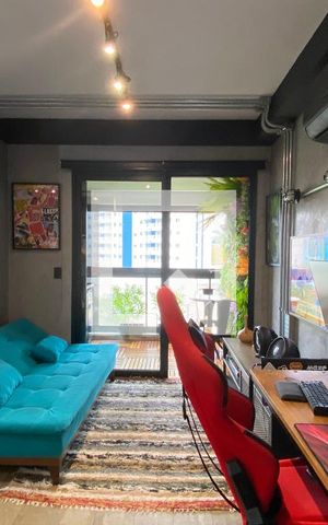 Apartamento à venda com 50m², 1 quarto e 1 vagaSala