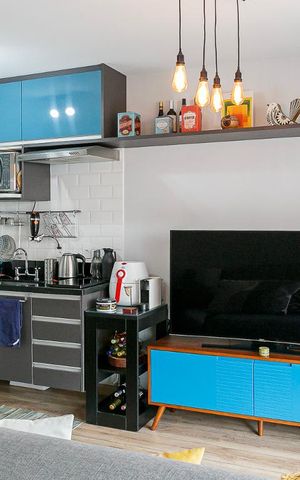 Studio à venda com 31m², 1 quarto e sem vagaStudio