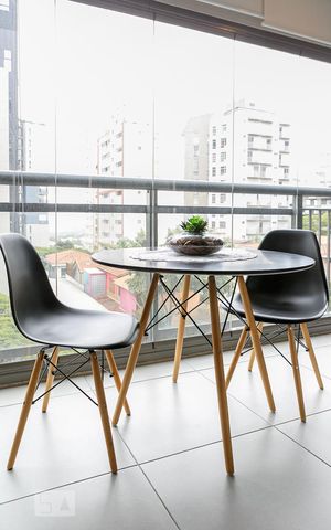 Studio à venda com 31m², 1 quarto e sem vagaVaranda