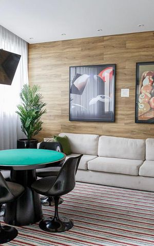 Studio à venda com 31m², 1 quarto e sem vagaSalão de Jogos