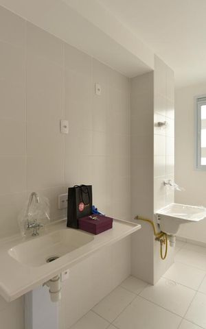Apartamento para alugar com 38m², 2 quartos e sem vagaCozinha e área de serviço