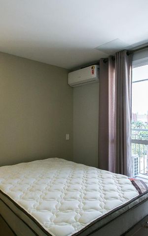 Studio para alugar com 30m², 1 quarto e sem vagaStudio - Cama