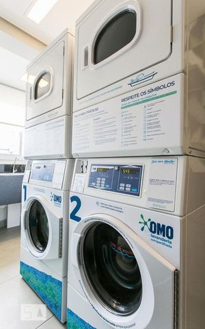 Studio para alugar com 30m², 1 quarto e sem vagaÁrea comum - Lavanderia