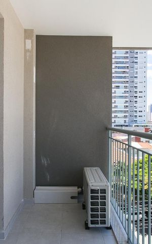 Studio para alugar com 30m², 1 quarto e sem vagaVaranda