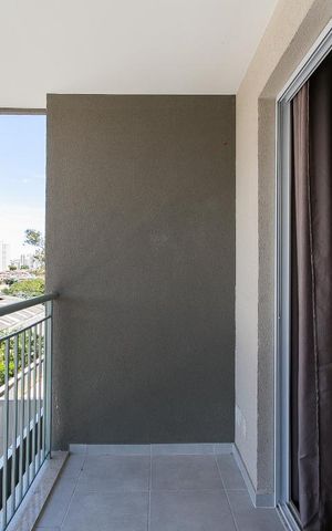 Studio para alugar com 30m², 1 quarto e sem vagaVaranda