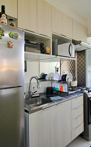 Apartamento para alugar com 46m², 2 quartos e 1 vagaCozinha