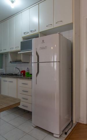 Apartamento para alugar com 58m², 2 quartos e 2 vagas Apartamento para alugar com 58m², 2 quartos e 2 vagasCozinha Americana
