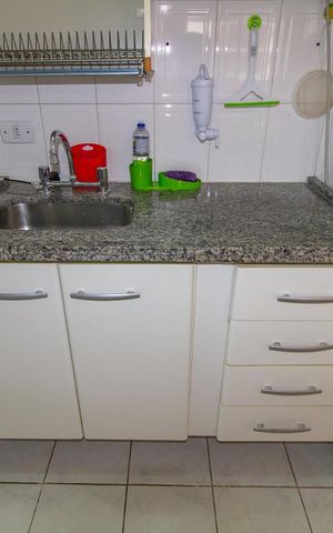Apartamento para alugar com 58m², 2 quartos e 2 vagas Apartamento para alugar com 58m², 2 quartos e 2 vagasCozinha Americana