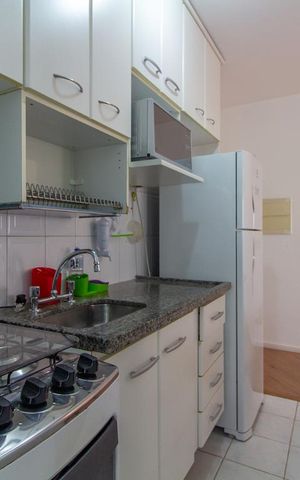Apartamento para alugar com 58m², 2 quartos e 2 vagas Apartamento para alugar com 58m², 2 quartos e 2 vagasCozinha Americana