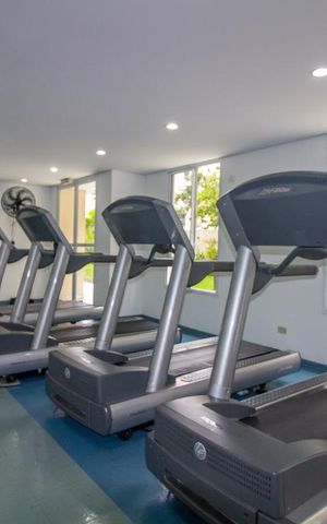 Apartamento para alugar com 58m², 2 quartos e 2 vagas Apartamento para alugar com 58m², 2 quartos e 2 vagasÁrea comum - Academia