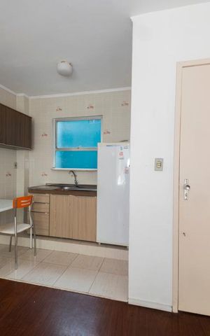 Studio à venda com 43m², 1 quarto e 1 vagaSala e Cozinha