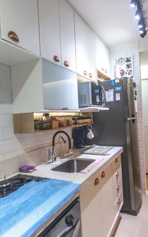 Apartamento à venda com 48m², 2 quartos e 1 vagaCozinha