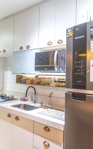 Apartamento à venda com 48m², 2 quartos e 1 vagaCozinha
