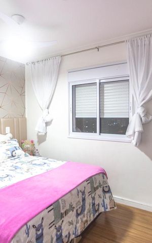 Apartamento à venda com 48m², 2 quartos e 1 vagaQuarto 2