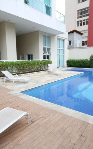 Apartamento para alugar com 40m², 1 quarto e 1 vagaPiscina