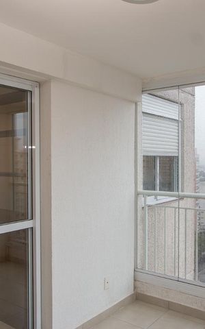 Apartamento para alugar com 38m², 1 quarto e 1 vaga Apartamento para alugar com 38m², 1 quarto e 1 vagaVaranda