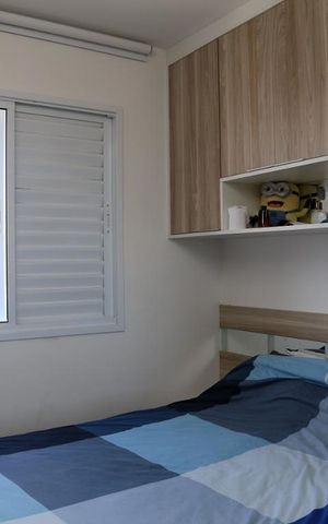 Apartamento à venda com 60m², 2 quartos e 1 vagaQuarto 2