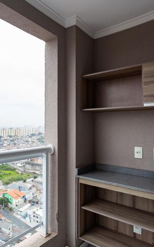 Apartamento para alugar com 50m², 2 quartos e 1 vaga Apartamento para alugar com 50m², 2 quartos e 1 vagaVaranda