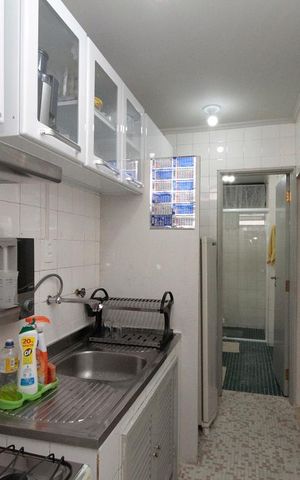 Apartamento à venda com 58m², 1 quarto e sem vagaCozinha