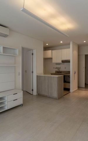 Apartamento para alugar com 60m², 1 quarto e 2 vagasSala