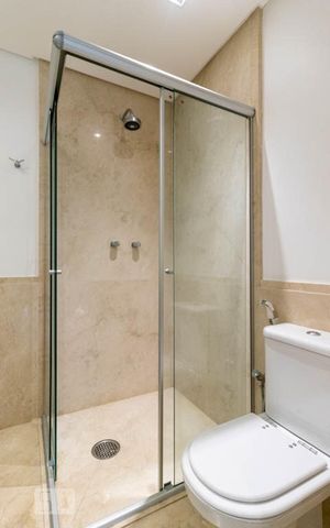 Apartamento para alugar com 60m², 1 quarto e 2 vagasBanheiro da Suite