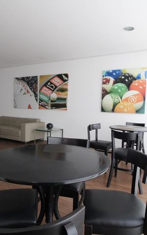 Studio para alugar com 60m², 1 quarto e 1 vagaSala de jogos