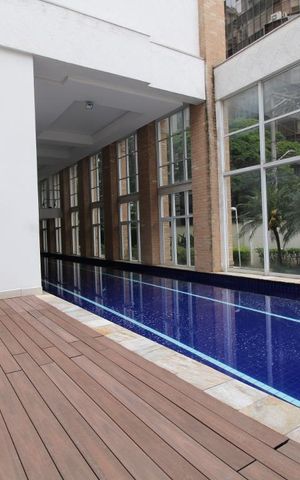 Studio para alugar com 60m², 1 quarto e 1 vagaPiscina
