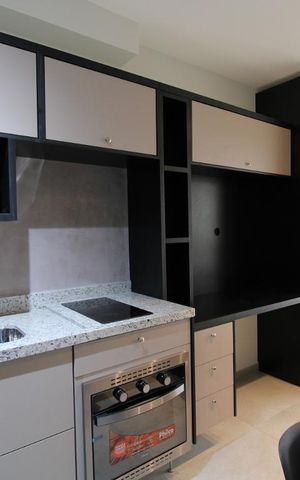 Studio à venda com 23m², 1 quarto e sem vagaCozinha