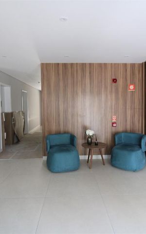 Apartamento para alugar com 99m², 2 quartos e 1 vagaÁrea comum - Hall social 