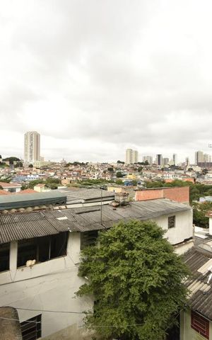 Studio para alugar com 38m², 1 quarto e sem vagaÁrea comum - vista do corredor externo