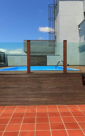 Apartamento à venda com 43m², 1 quarto e 1 vaga Apartamento à venda com 43m², 1 quarto e 1 vagaÁrea comum - Piscina