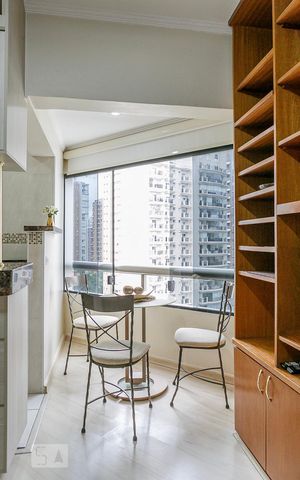 Apartamento para alugar com 42m², 1 quarto e 1 vaga Apartamento para alugar com 42m², 1 quarto e 1 vagaSala