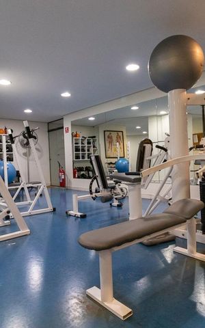 Apartamento para alugar com 42m², 1 quarto e 1 vaga Apartamento para alugar com 42m², 1 quarto e 1 vagaÁrea comum - Academia